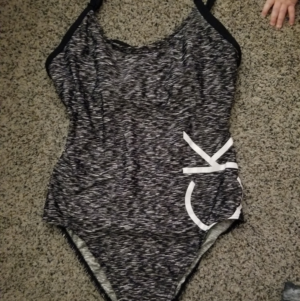 Calvin Klein Womens One Piece Bathing Suit